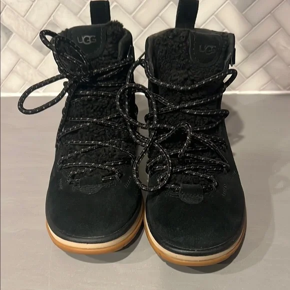 UGG Women's Black Ankle Boots - Picture 2 of 11